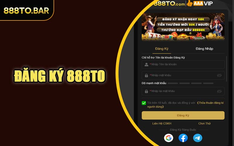Đăng Ký 888TO